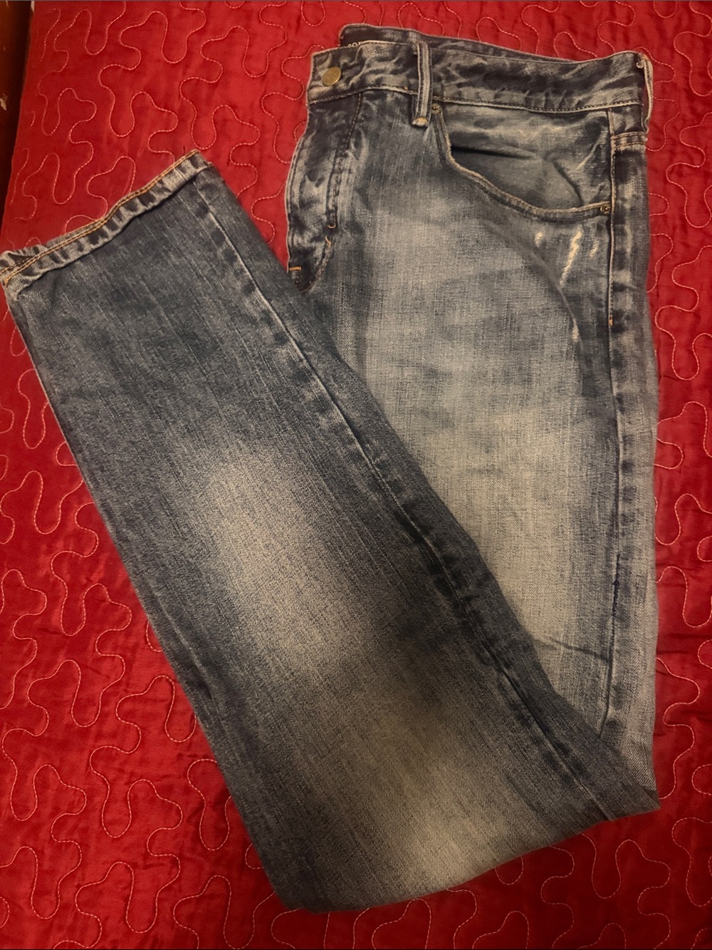 Scotch & Soda Faded Light Blue Relaxed Jeans